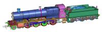 4S-009-001D Dapol 28xx Steam Loco number 2831 GWR Lined Green